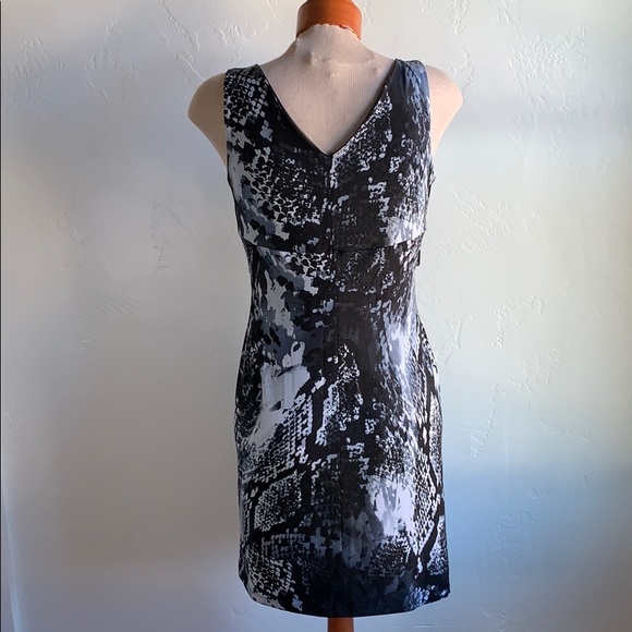 Enfocus Studio Tiered Snakeskin Print Dress - Picture 6 of 9